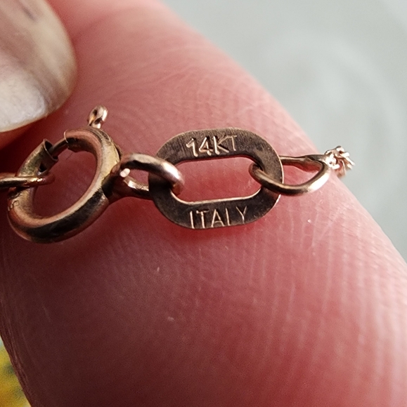 Genuine 14K gold necklace - Picture 6 of 11